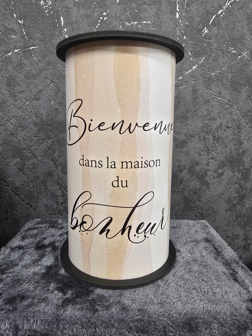Les lumineuses "Bienvenue dans la maison du bonheur" Myd&co