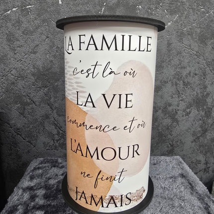 Les lumineuses "La Famille c'est là où la vie...Myd&co