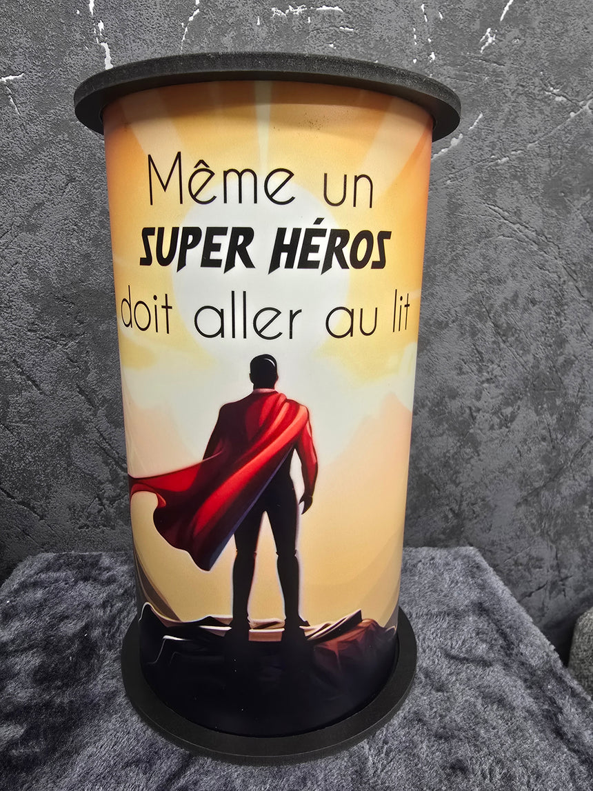 Les lumineuses "Même un super héros doit... Myd&co