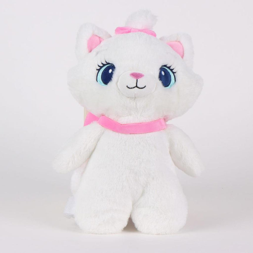 DISNEY - Marie - Sac à Dos Peluche - 30x17x11cm