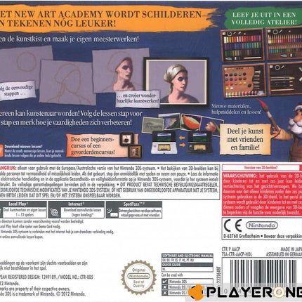 New Art Academy ( Box NL - Jeu FR/NL ... )