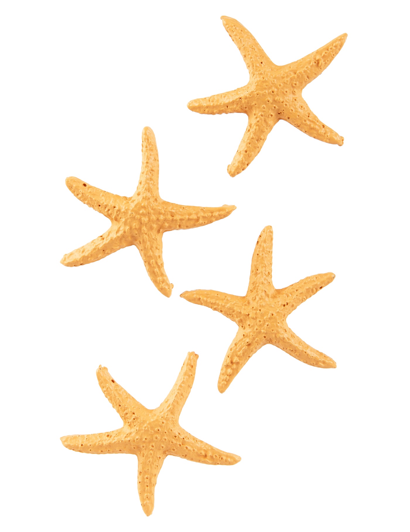 4 étoiles de mer en résine 4,5 cm décoration thème mer