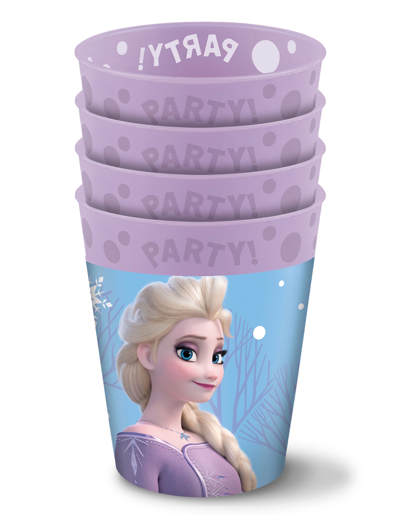 4 Gobelets réutilisables Frozen 250ml