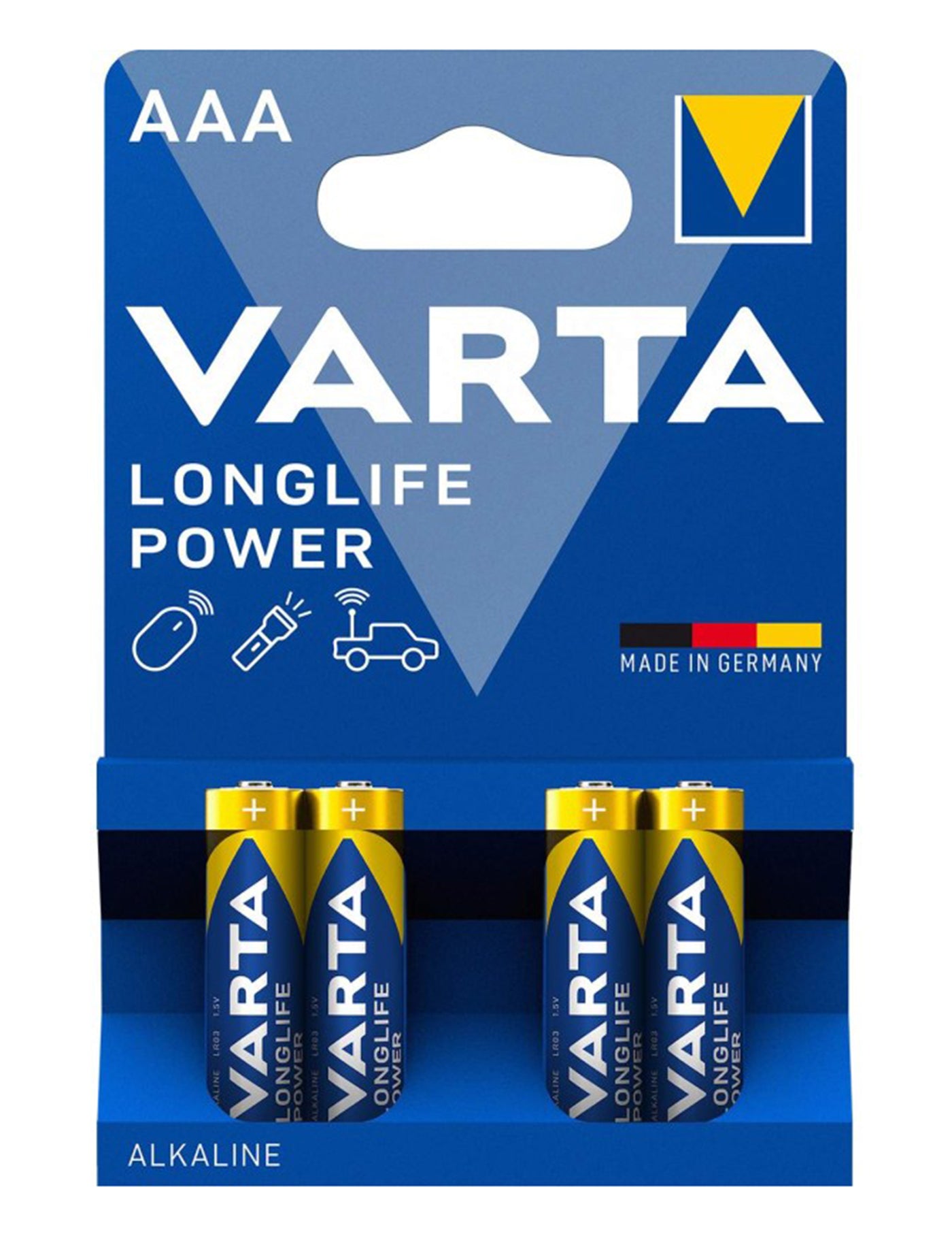 4 Piles LONGLIFE POWER LR03/AAA