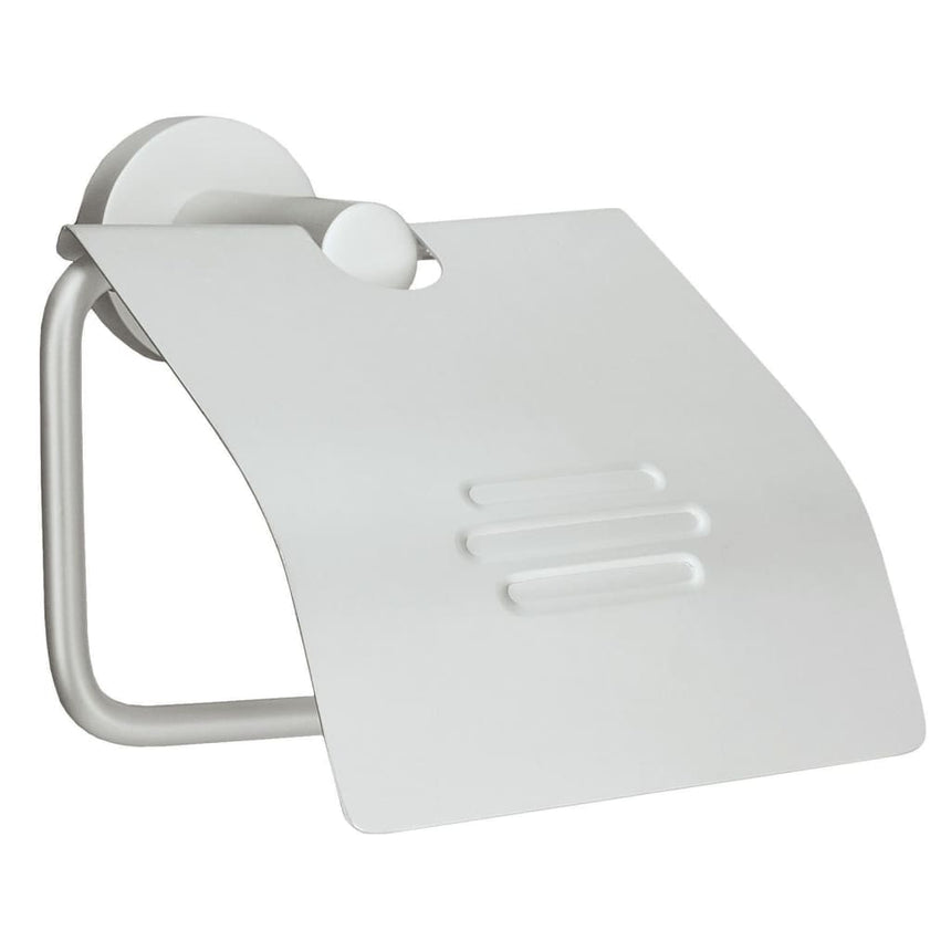 Kleine Wolke Toiletrolhouder Met Deksel Apollo Aluminium