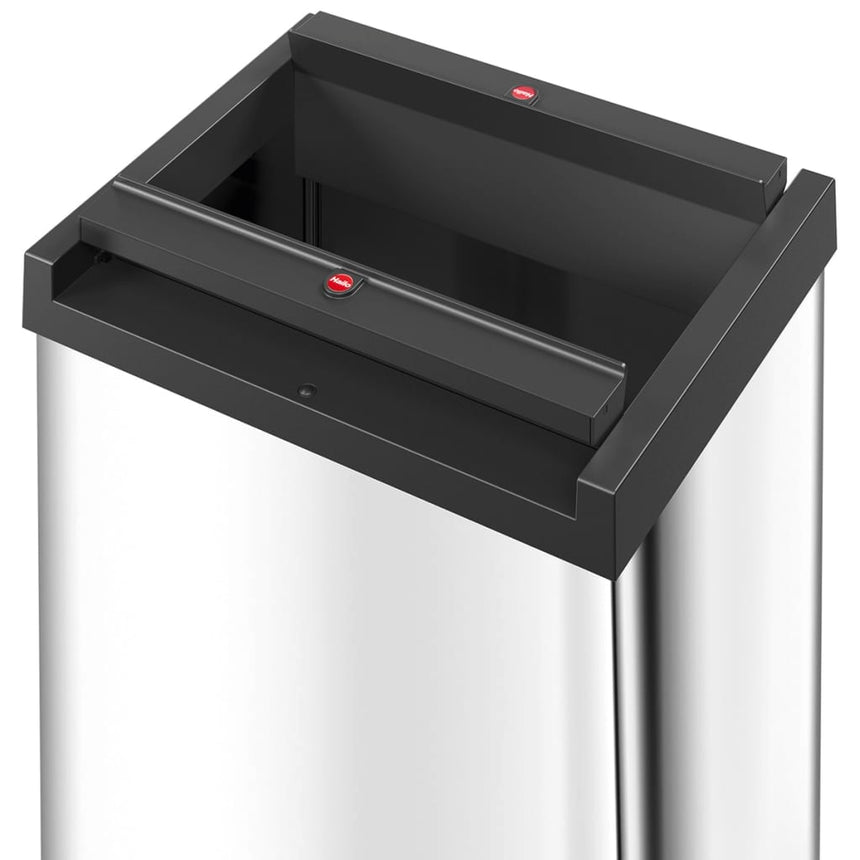 Hailo Afvalbak Big-Box Swing Maat L Roestvrij Staal 0840-111