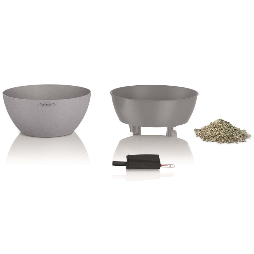 Lechuza Plantenbak Cubeto Stone 40 All-In-One Steen 13840