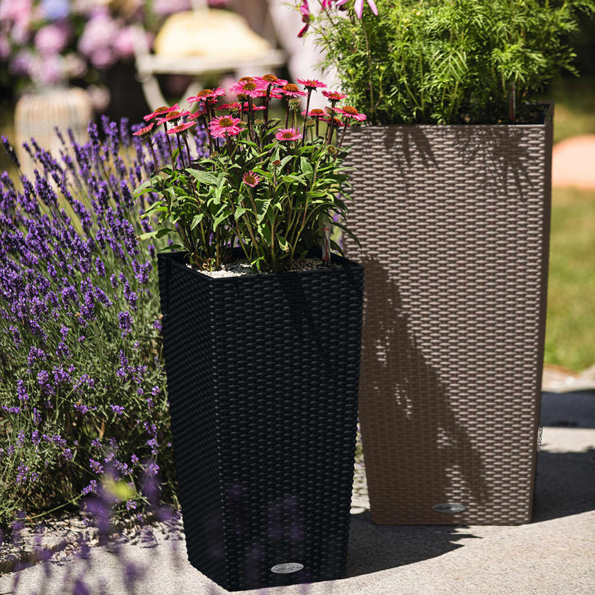 Lechuza Plantenbak Cubico Cottage 30 All-In-One Granietkleurig