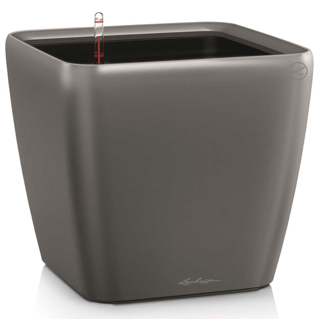 Lechuza Plantenbak Quadro Ls 35 All-In-One Houtskool 16163