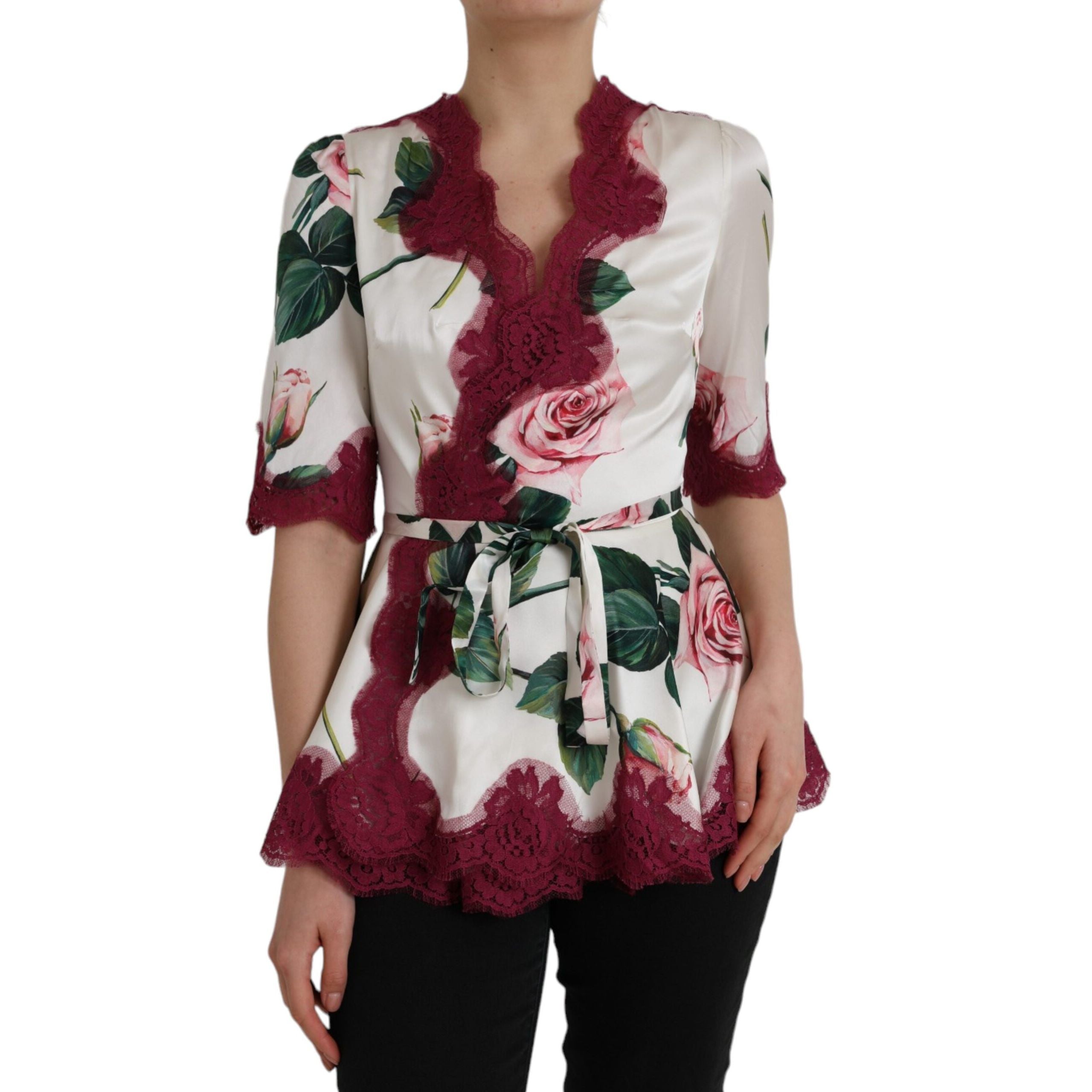 Top Dolce & Gabbana Dentelle Fleurie | Nimestore