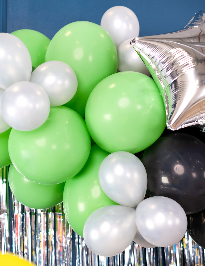 50 Ballons verts 30 cm