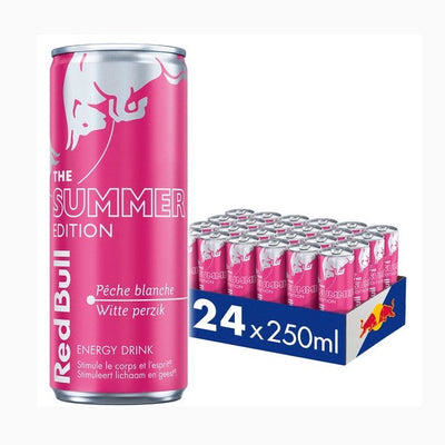 Pack Red Bull Energy Drink The Summer Edition White Peach (24 unités)