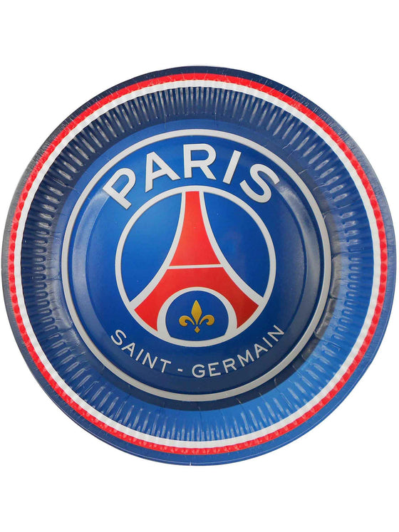 6 Assiettes PSG 23 cm