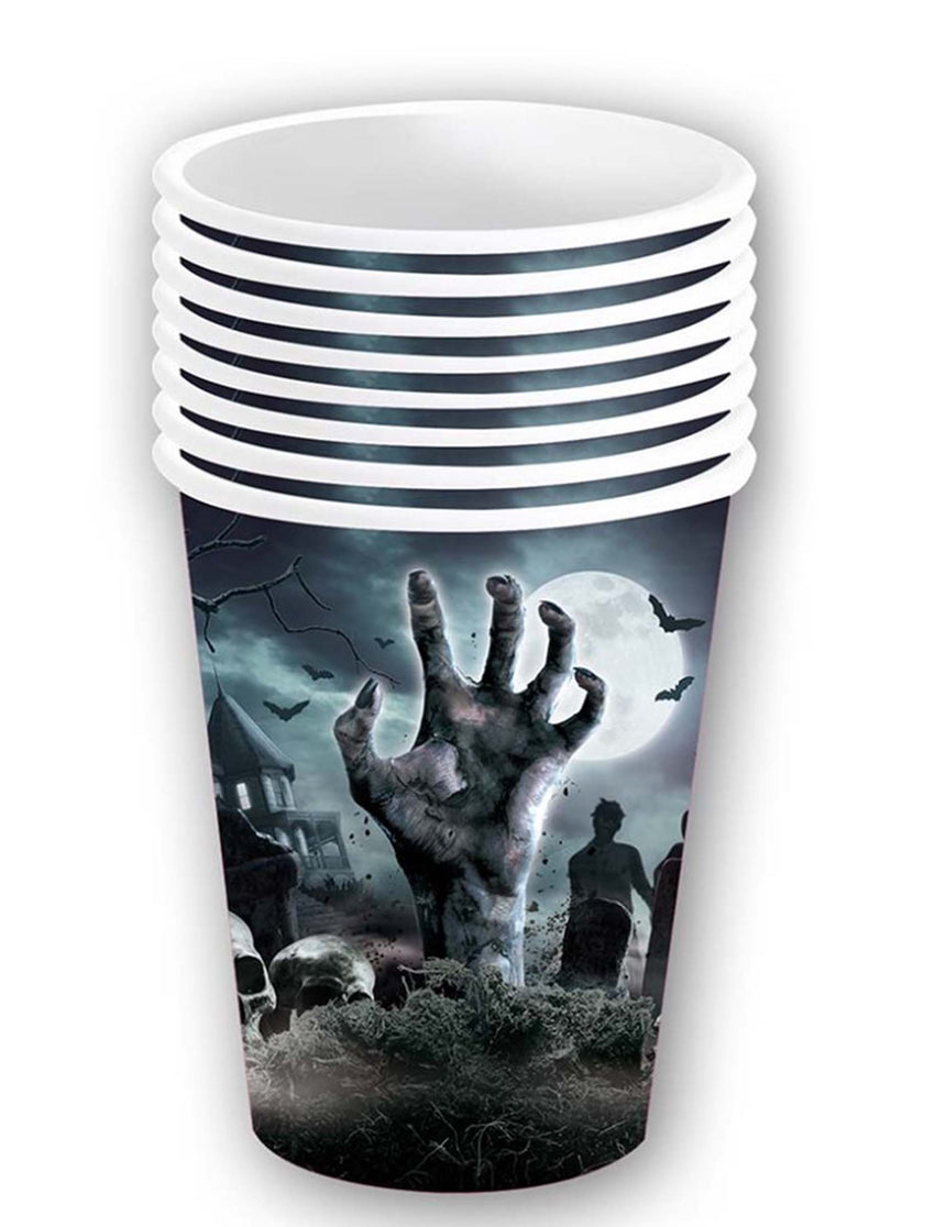 6 Gobelets revenants du cimetière 240 ml
