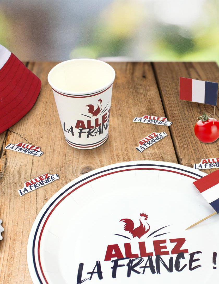 6 Gobelets Allez la France