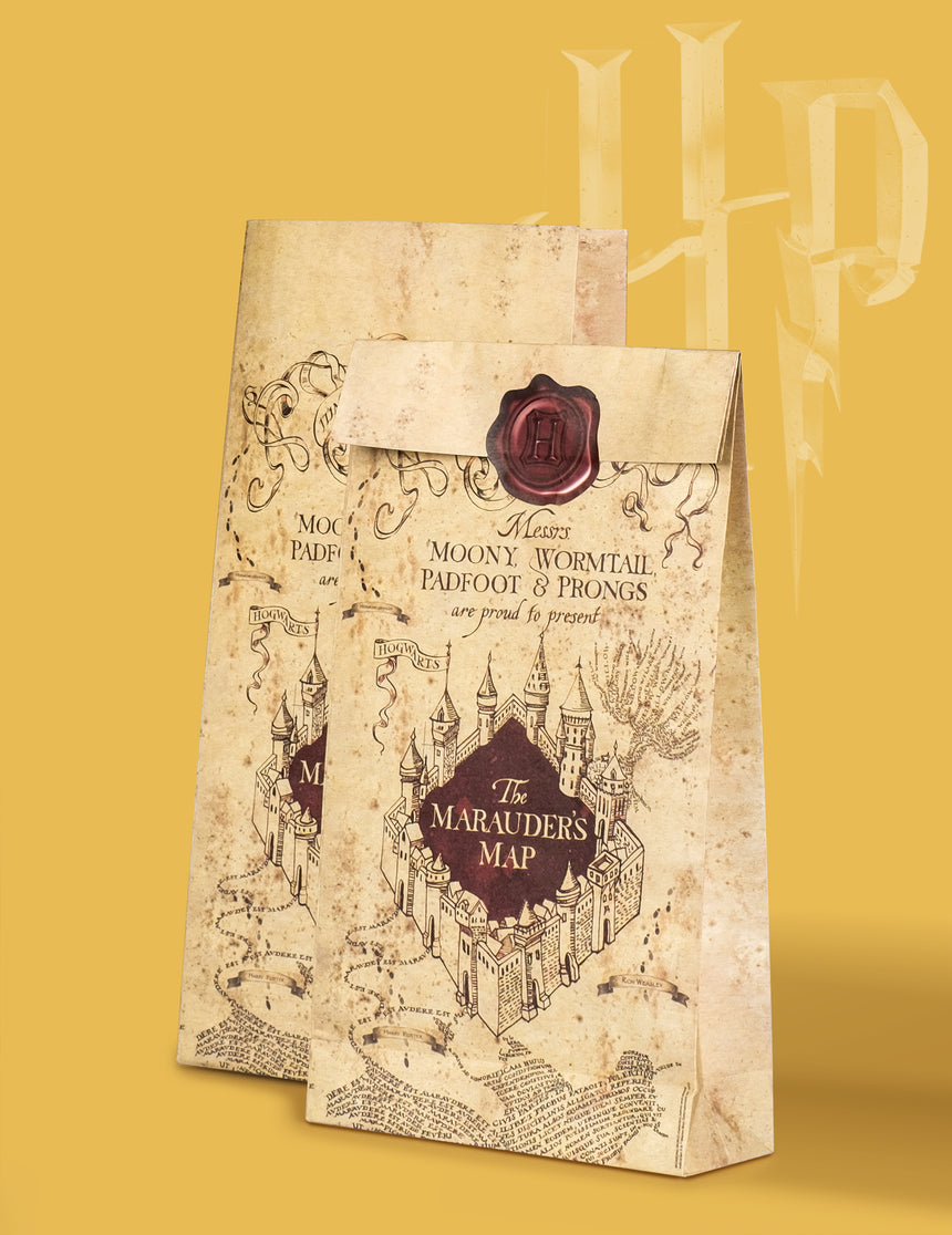 6 Sacs Cadeaux Harry Potter