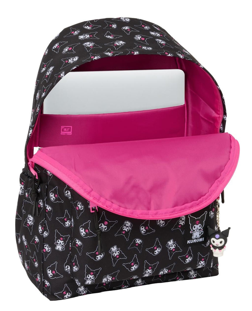 KUROMI - Sac à dos pour Ordinateur Portable 14" - 43x31x13cm