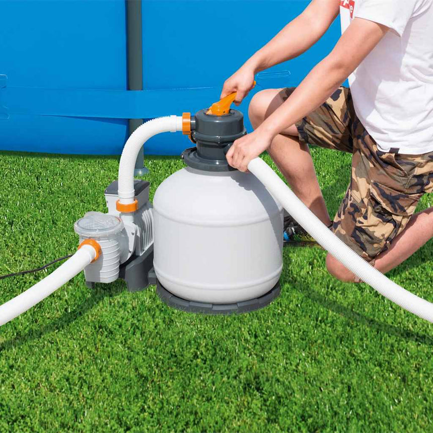 Bestway Flowclear Zandfilterpomp 5.678 L/U Wit