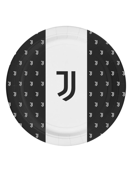8 Assiettes en carton Juventus 23 cm