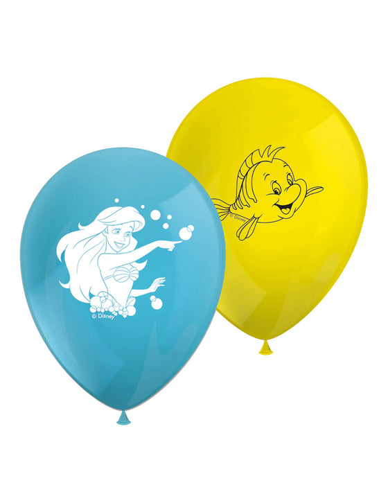8 Ballons en latex Ariel