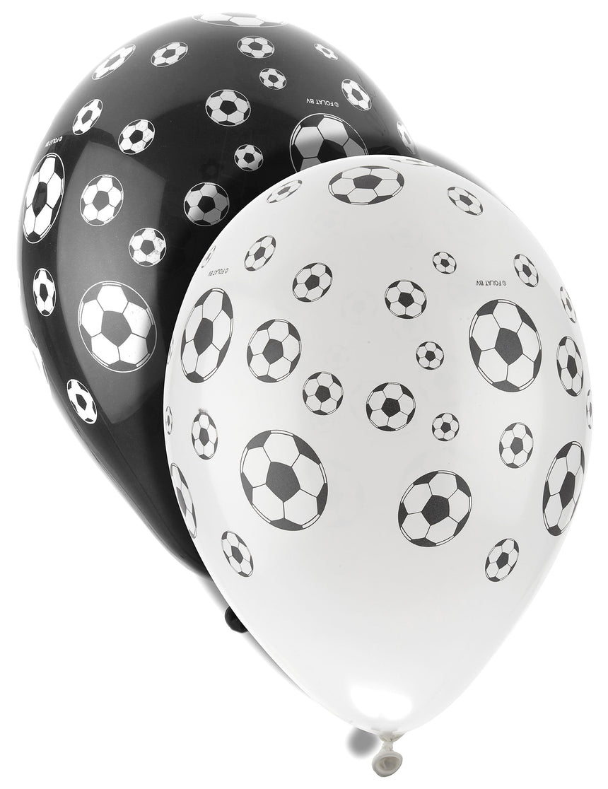 8 Ballons latex Foot