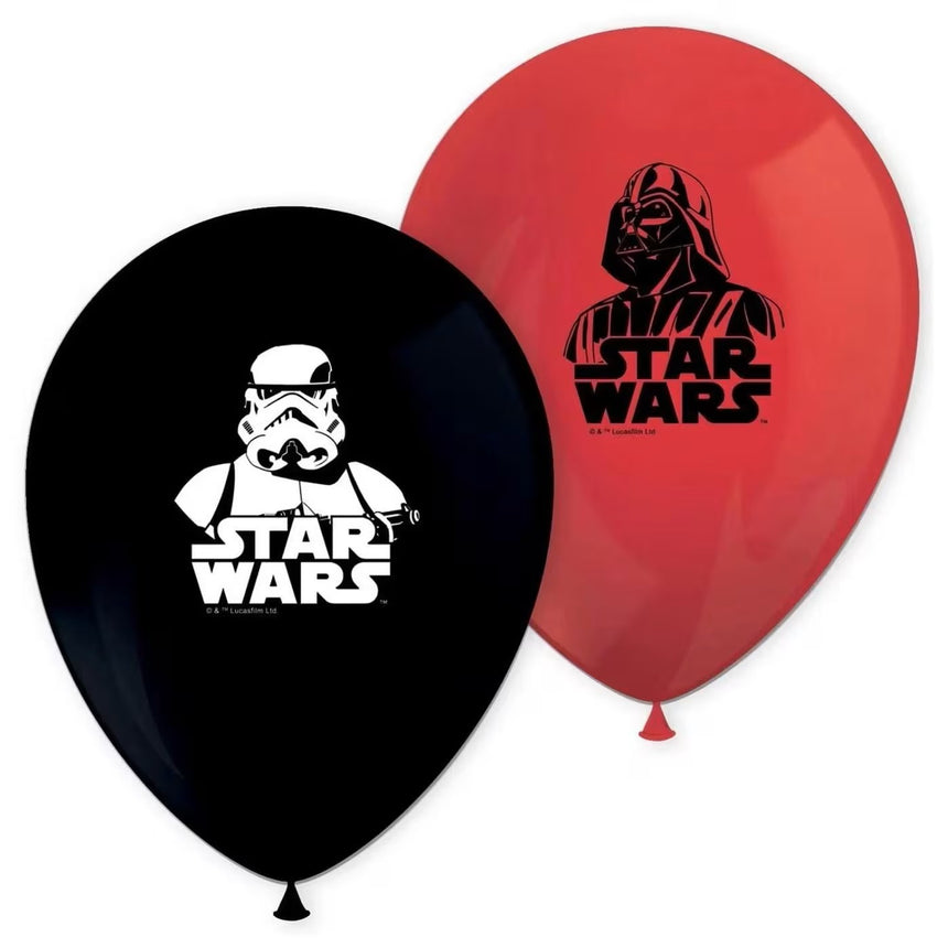 8 Ballons latex Star Wars