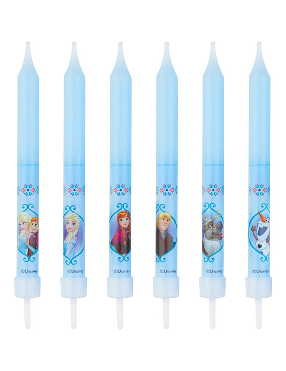 8 Bougies anniversaire La Reine des Neiges