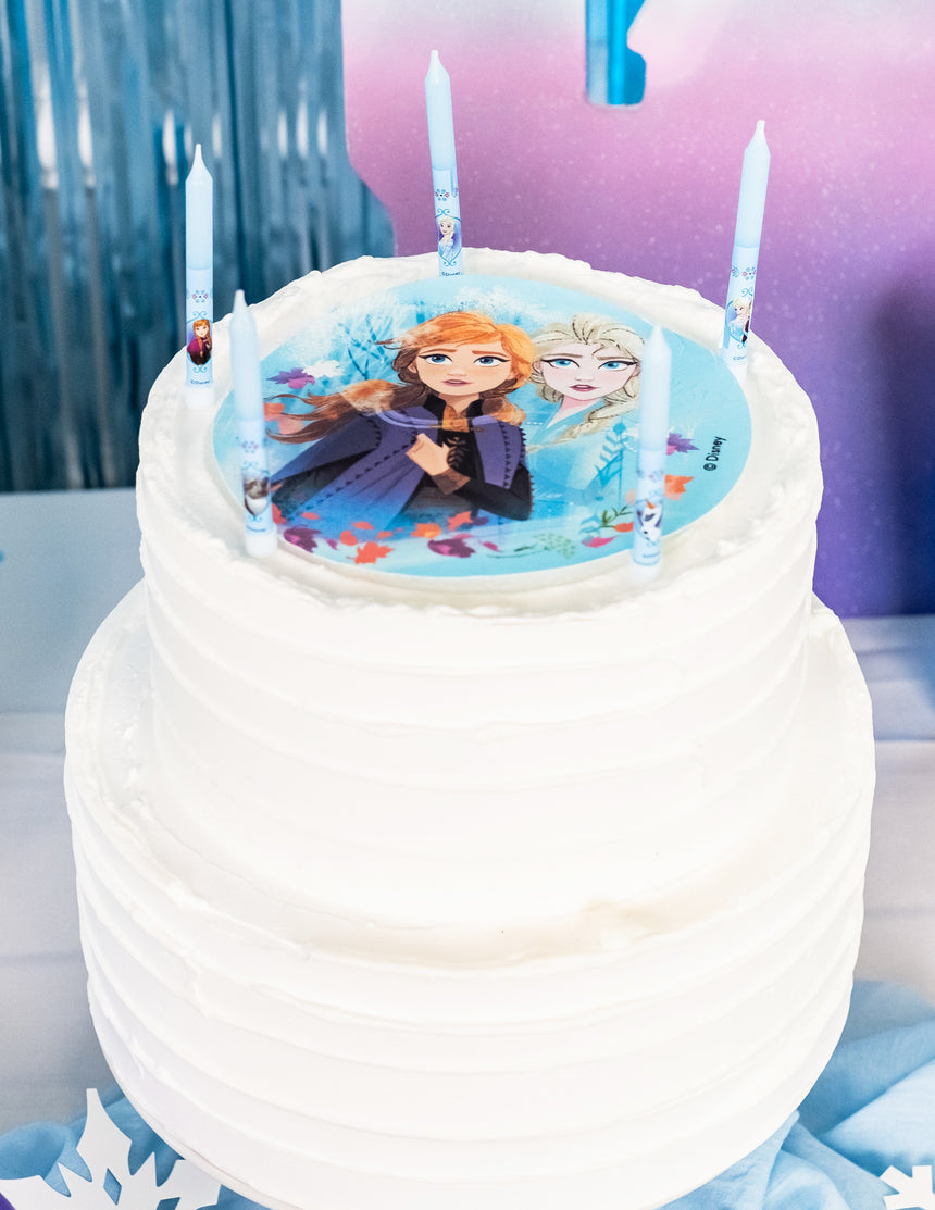 8 Bougies anniversaire La Reine des Neiges