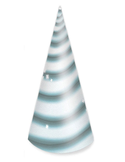 8 Chapeaux d'anniversaire Licorne