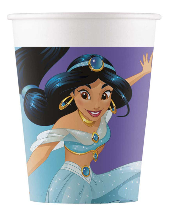 8 Gobelets en carton Princesses Disney Jour de Rêve 200 ml