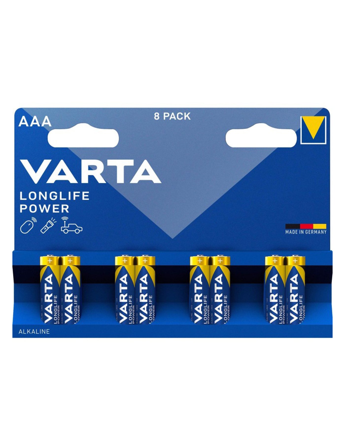 8 Piles LONGLIFE POWER LR03/AAA