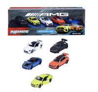 RIDE COOL - Mercedes-AMG - Pack de 5 Voitures Miniature - 1:64
