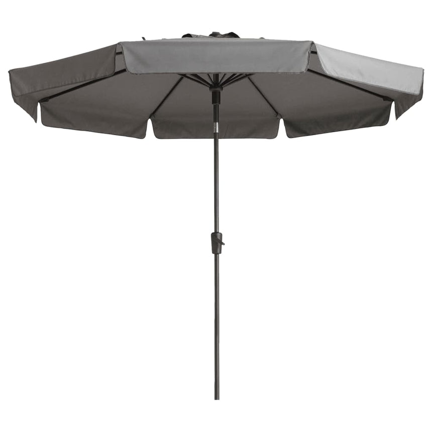 Madison Parasol Flores Luxe Rond 300 Cm Lichtgrijs