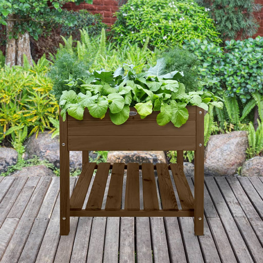 Esschert Design Plantenbak Verhoogd Bruin