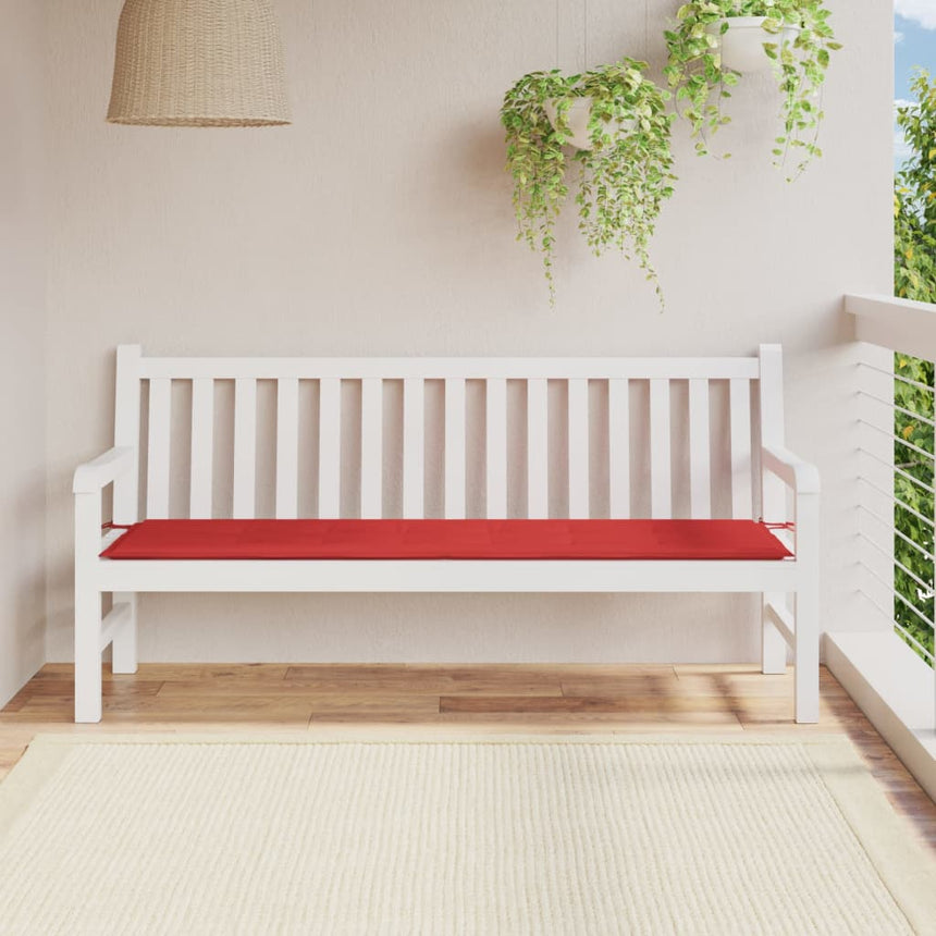 Tuinbankkussen Oxford Stof Rood