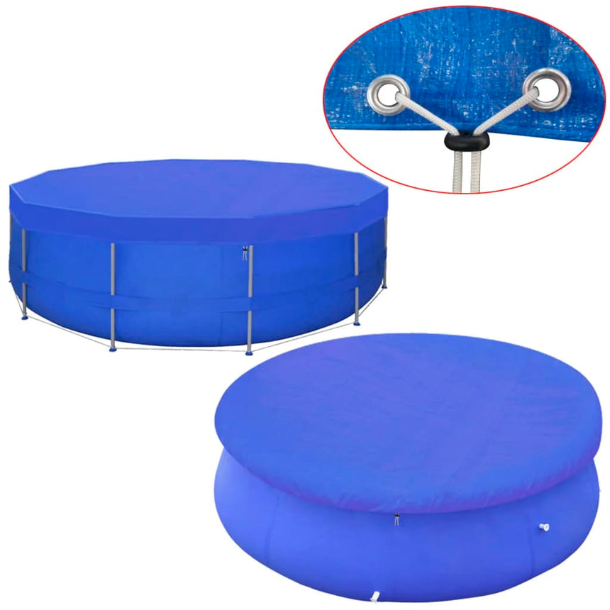 Zwembadhoezen Rond 90 G/M² 540Cm Pe
