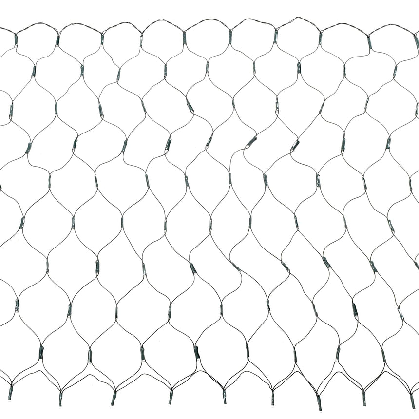 vidaXL Filet LED Vert foncé