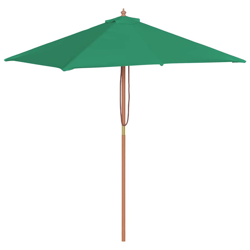 Parasol Met Houten Paal 150X200 Cm