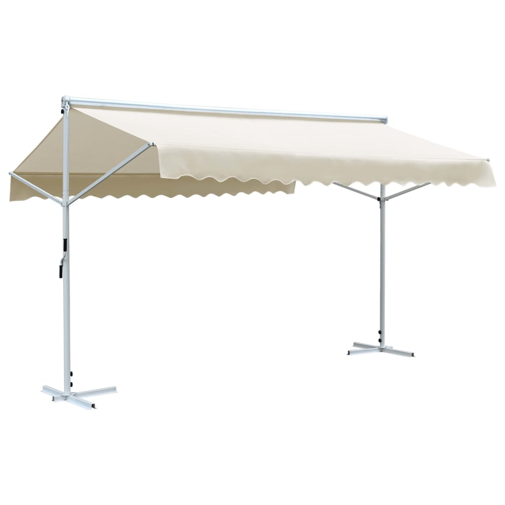 Luifel Vrijstaand 4X3 M Crème Wit