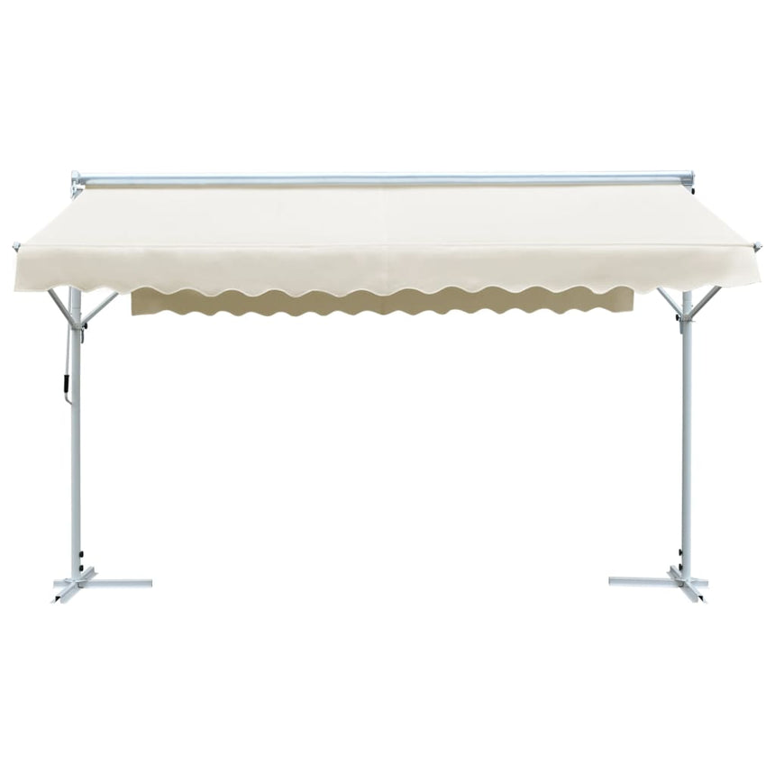 Luifel Vrijstaand 4X3 M Crème Wit