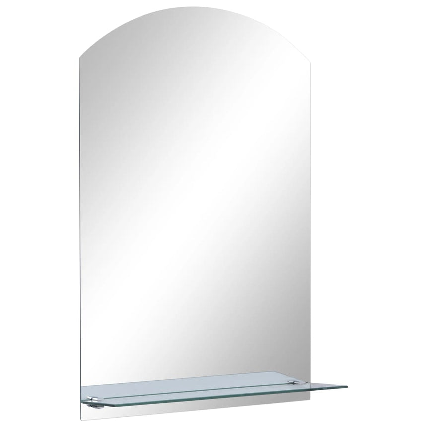 Wandspiegel Met Schap Gehard Glas