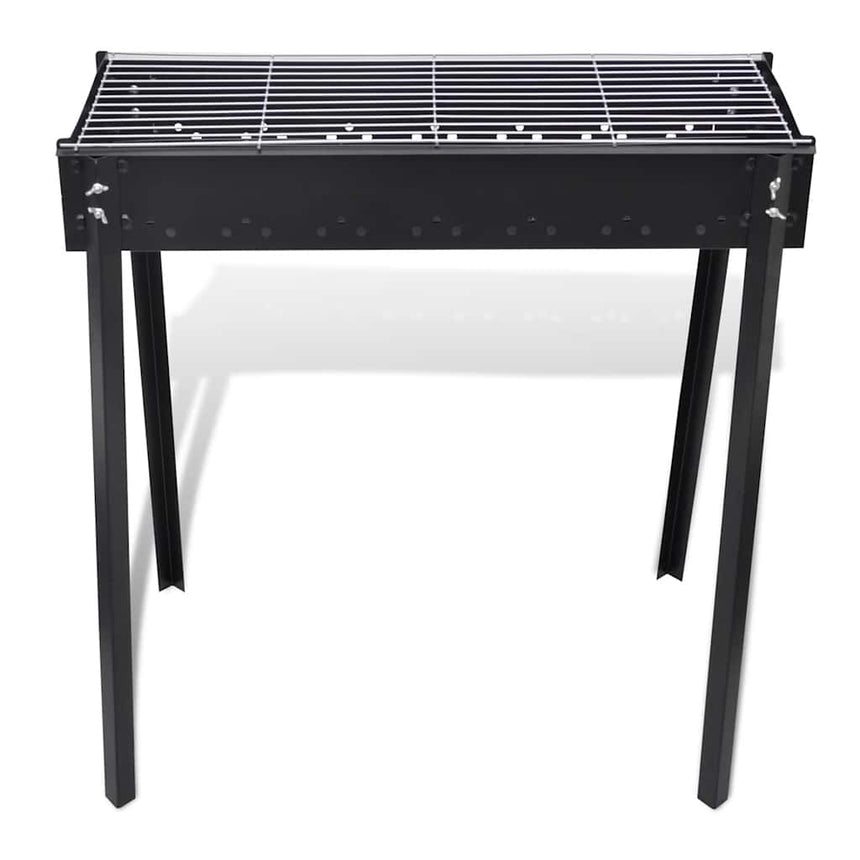Houtskoolbarbecue Staand Vierkant 75X28 Cm