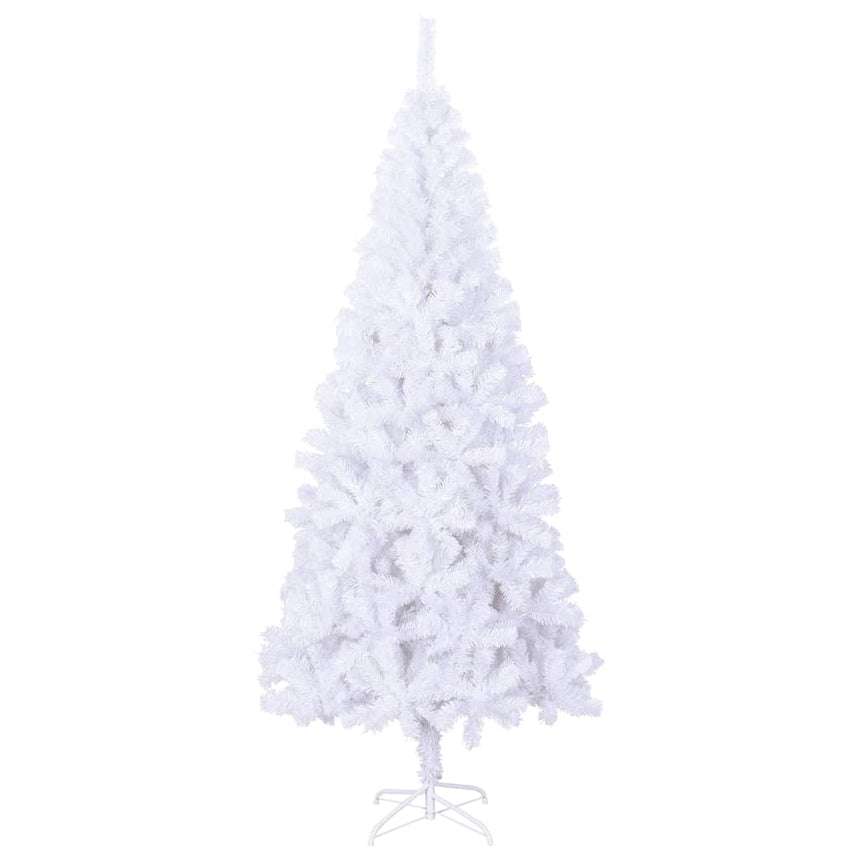 Kunstkerstboom Met Stalen Standaard 910 Takken 210 Cm Wit