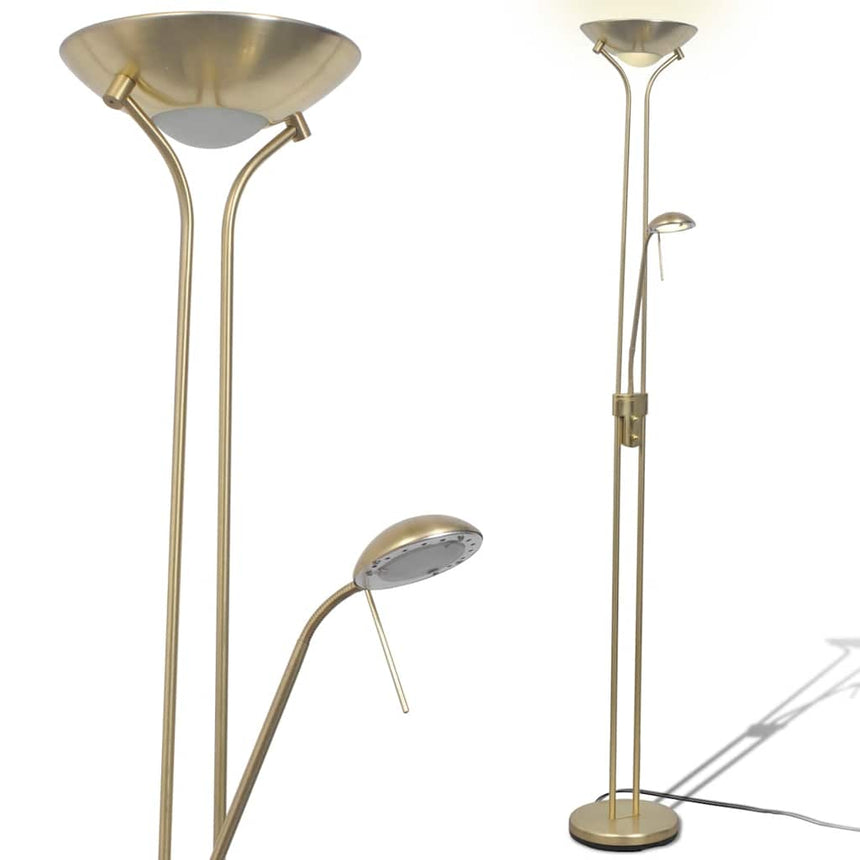 Vloerlamp Led Dimbaar 23 W Zwart En Rood