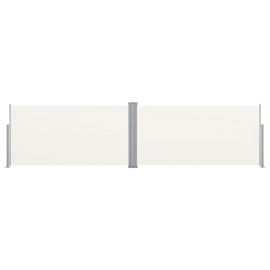 Windscherm Uittrekbaar 160X600 Cm Crème