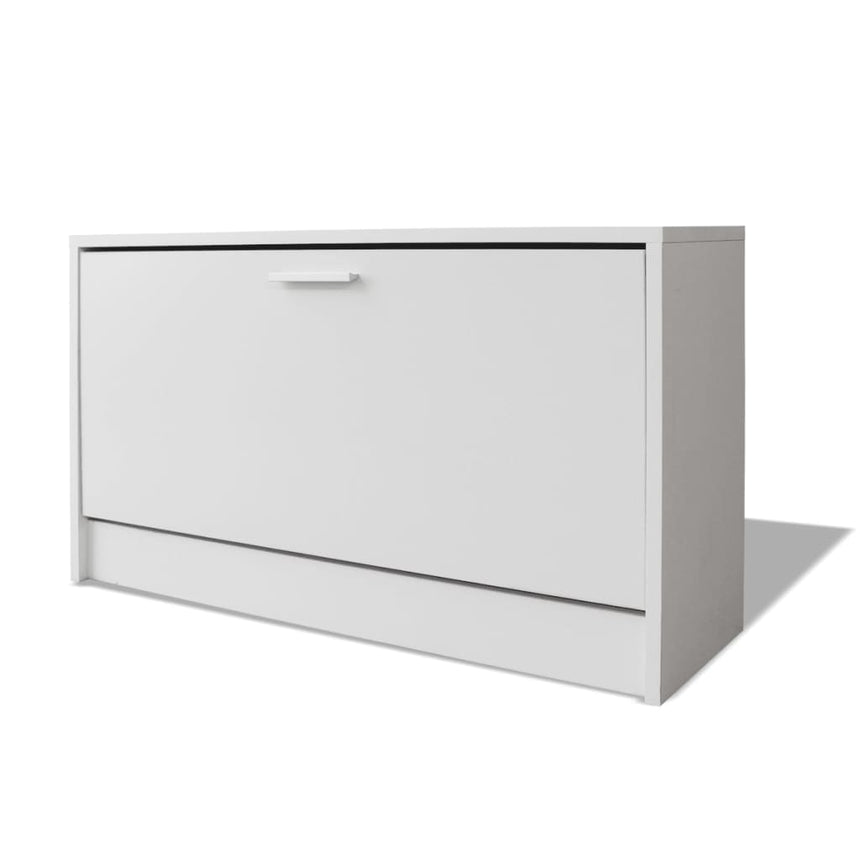 Schoenen Opbergkast 80X24X45 Cm Wit
