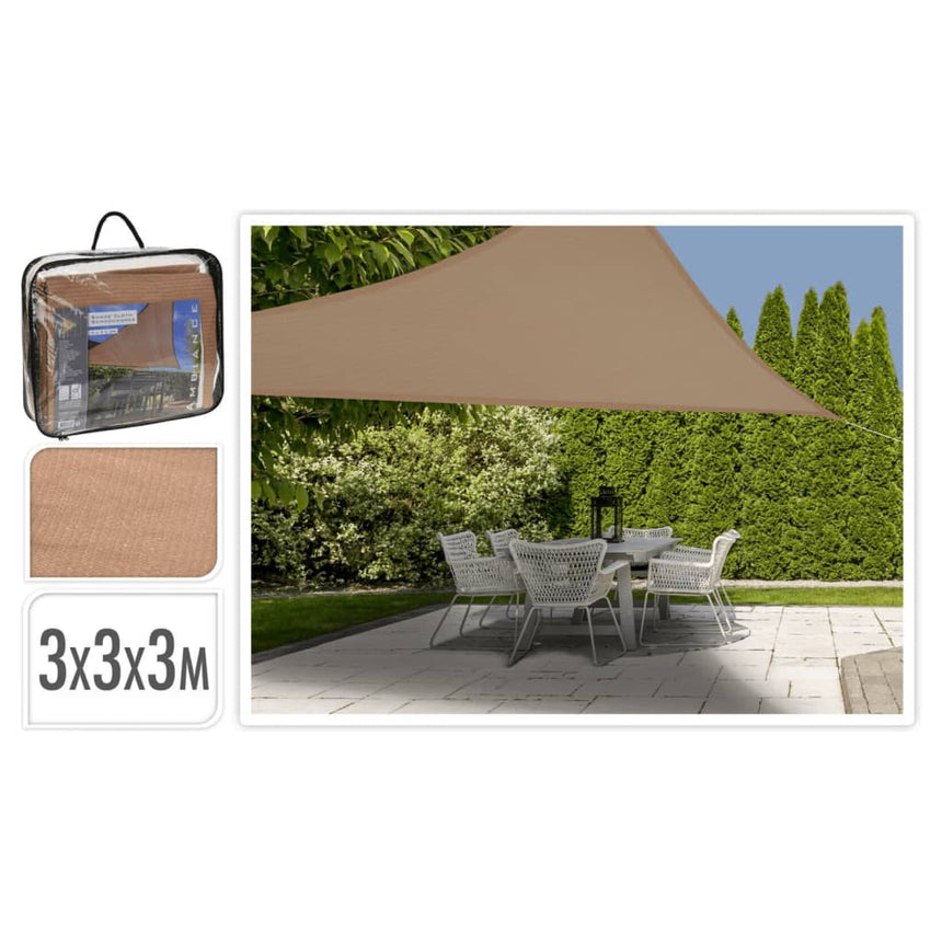 Progarden Schaduwdoek Driehoekig 3X3X3M Kleurig