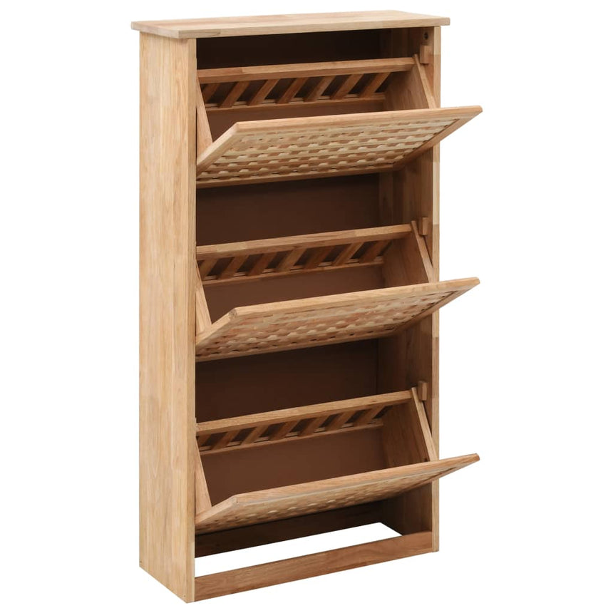 Schoenenkast 55X20X Massief Walnotenhout