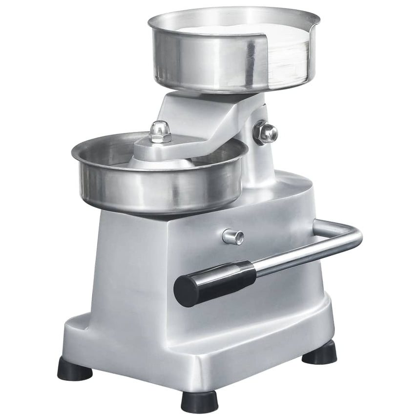 Hamburgerpersmachine Met 500 Scheidingsbladen 13 Cm Aluminium