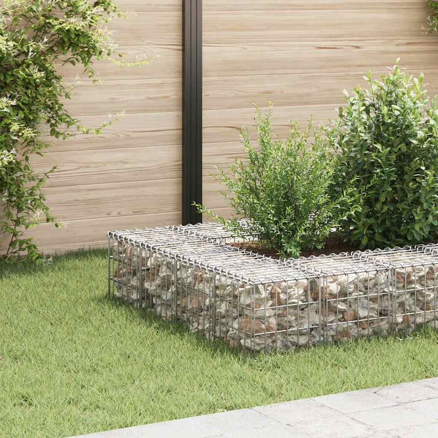Gabion Plantenbak Verhoogd Kubus Staaldraad